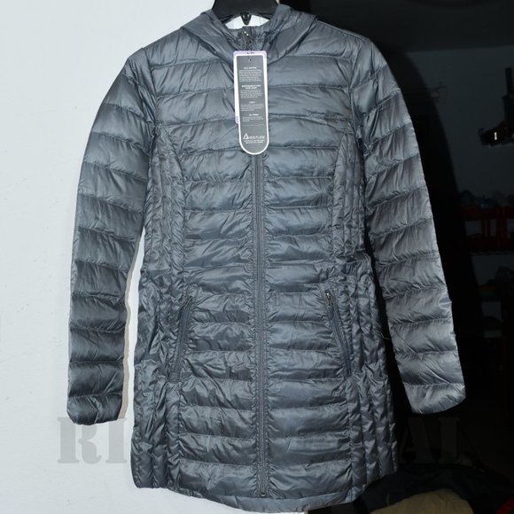 Gray ladies' Lightweight Down Jacket Aventure - Picture 2 of 11